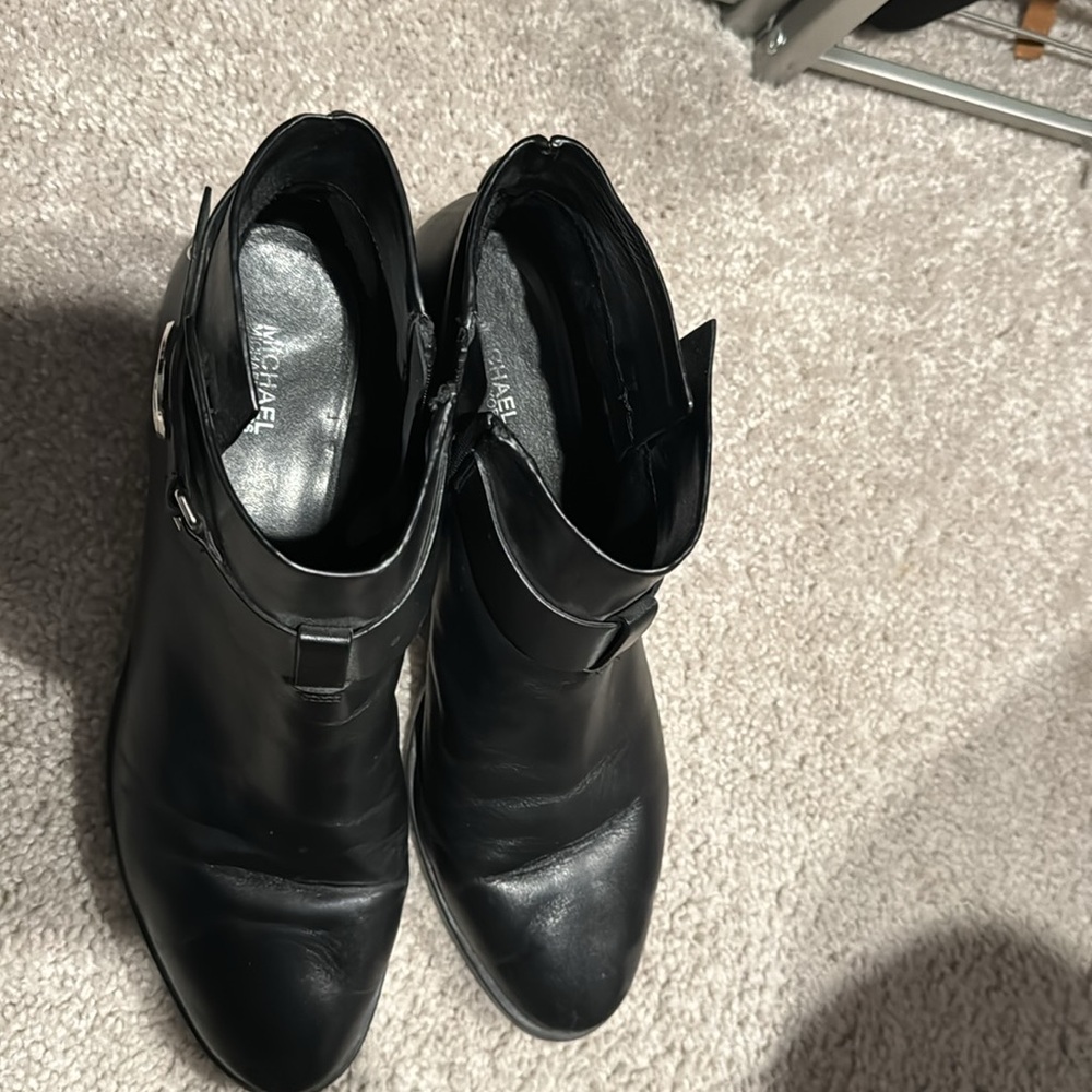 Black Michael Kora ankle boots - Picture 4 of 4